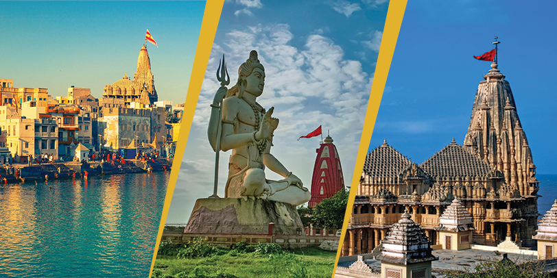 Dwarka Somnath Diu Sasangir Tour | Gujarat Pilgrimage & Beach Package