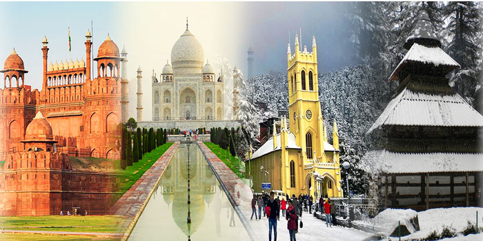 Taj Mahal Tour with Shimla Manali